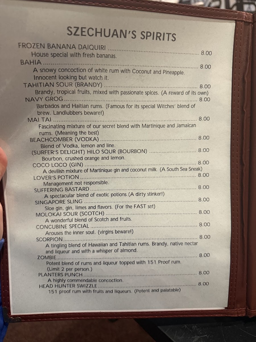 Szechuan Chinese Restaurant Menu - Image 4